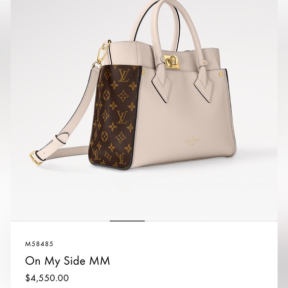 LOUIS VUITTON On My Side MM purse - Picture 16 of 16